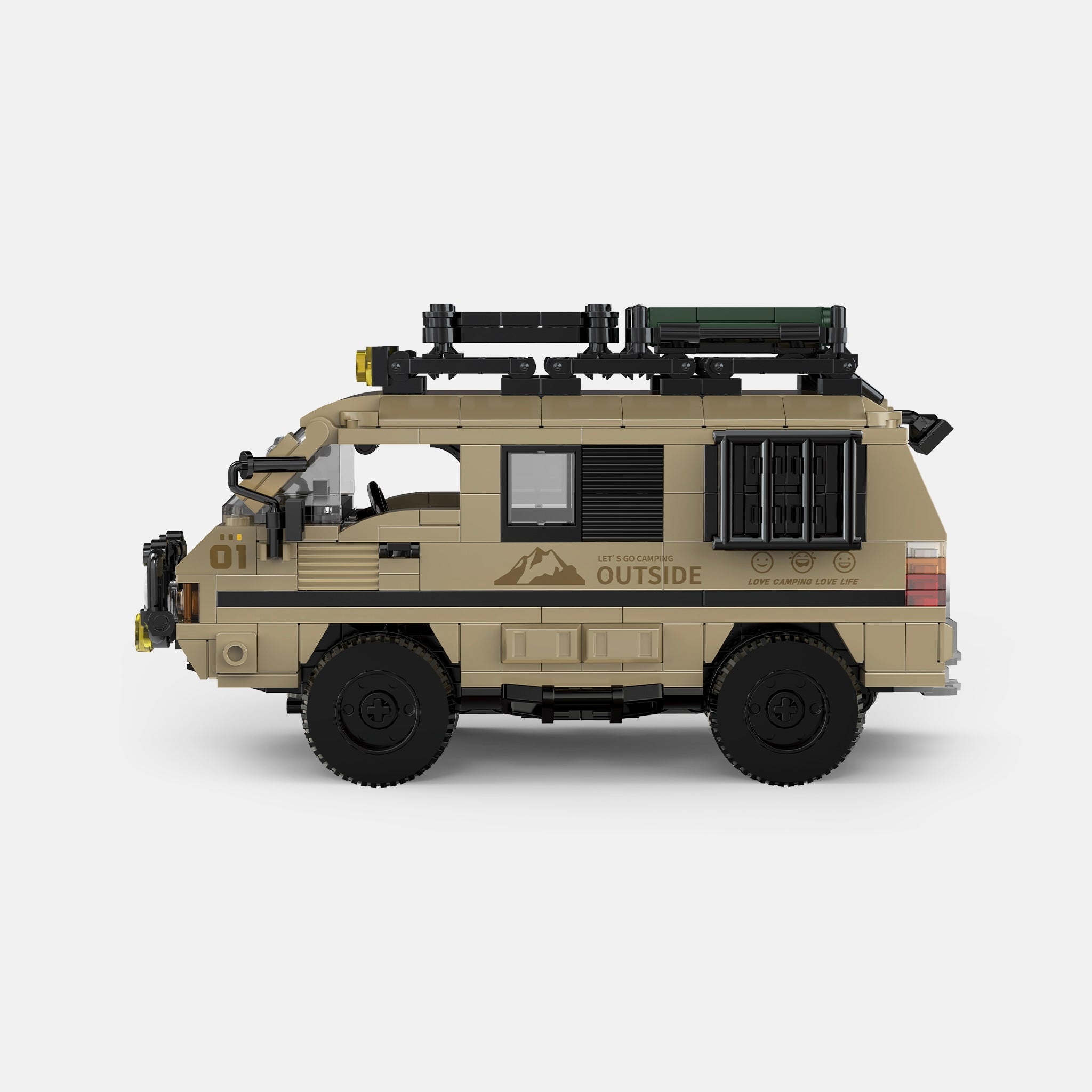 Retro 4x4 Camper Van