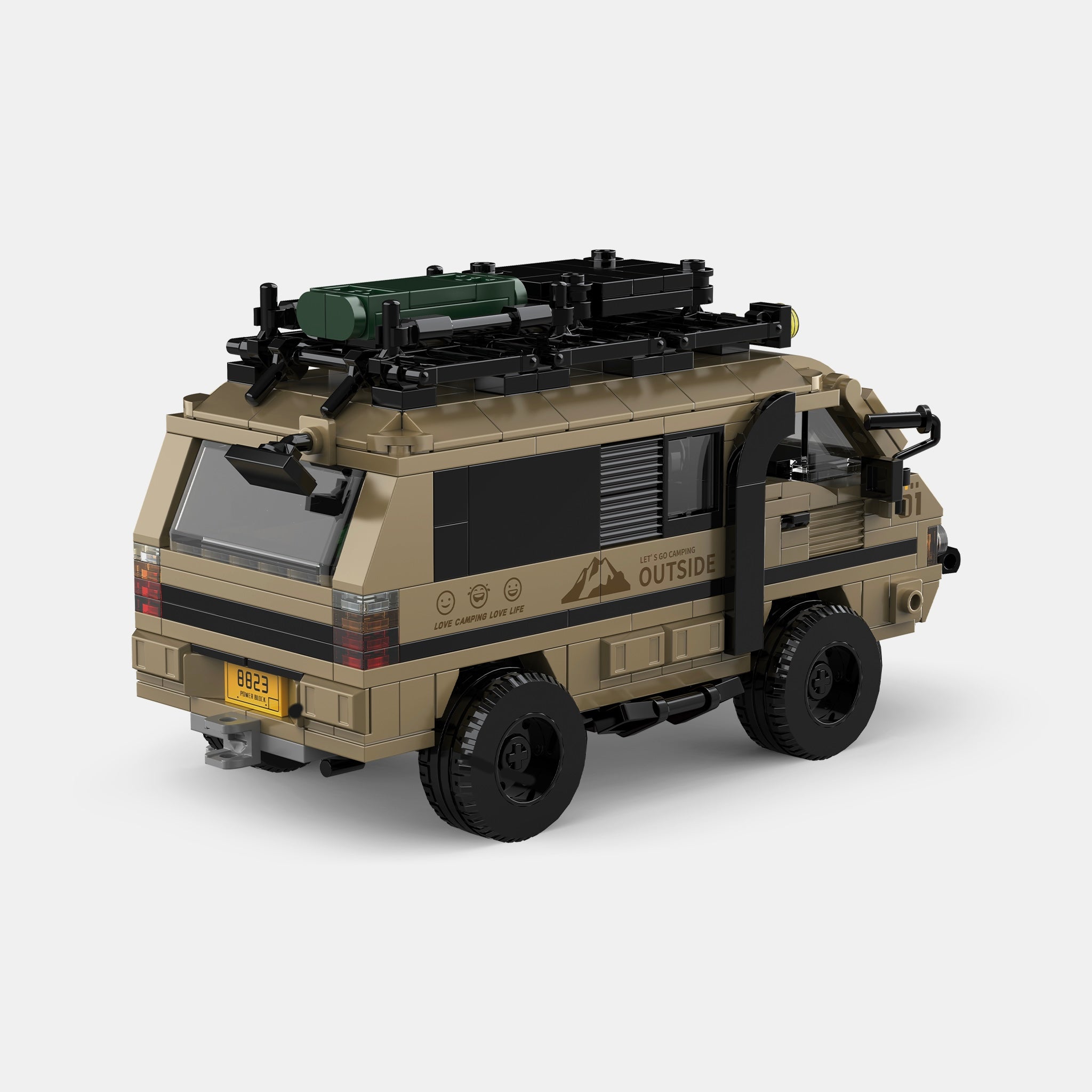 Retro 4x4 Camper Van