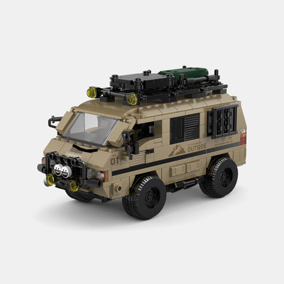 Retro 4x4 Camper Van