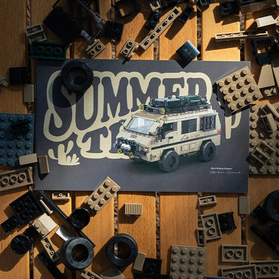 Retro 4x4 Camper Van