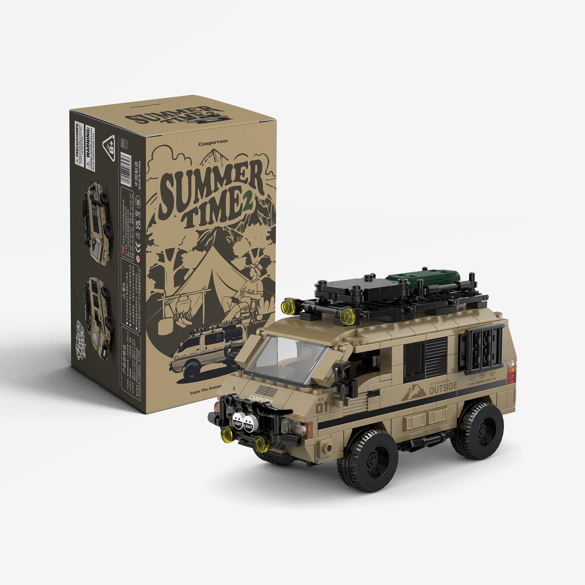 Retro 4x4 Camper Van