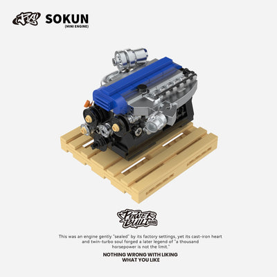 2JZ-GTE Mini Engine