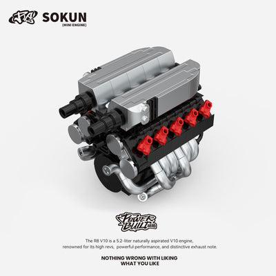 R8 V10 Mini Engine