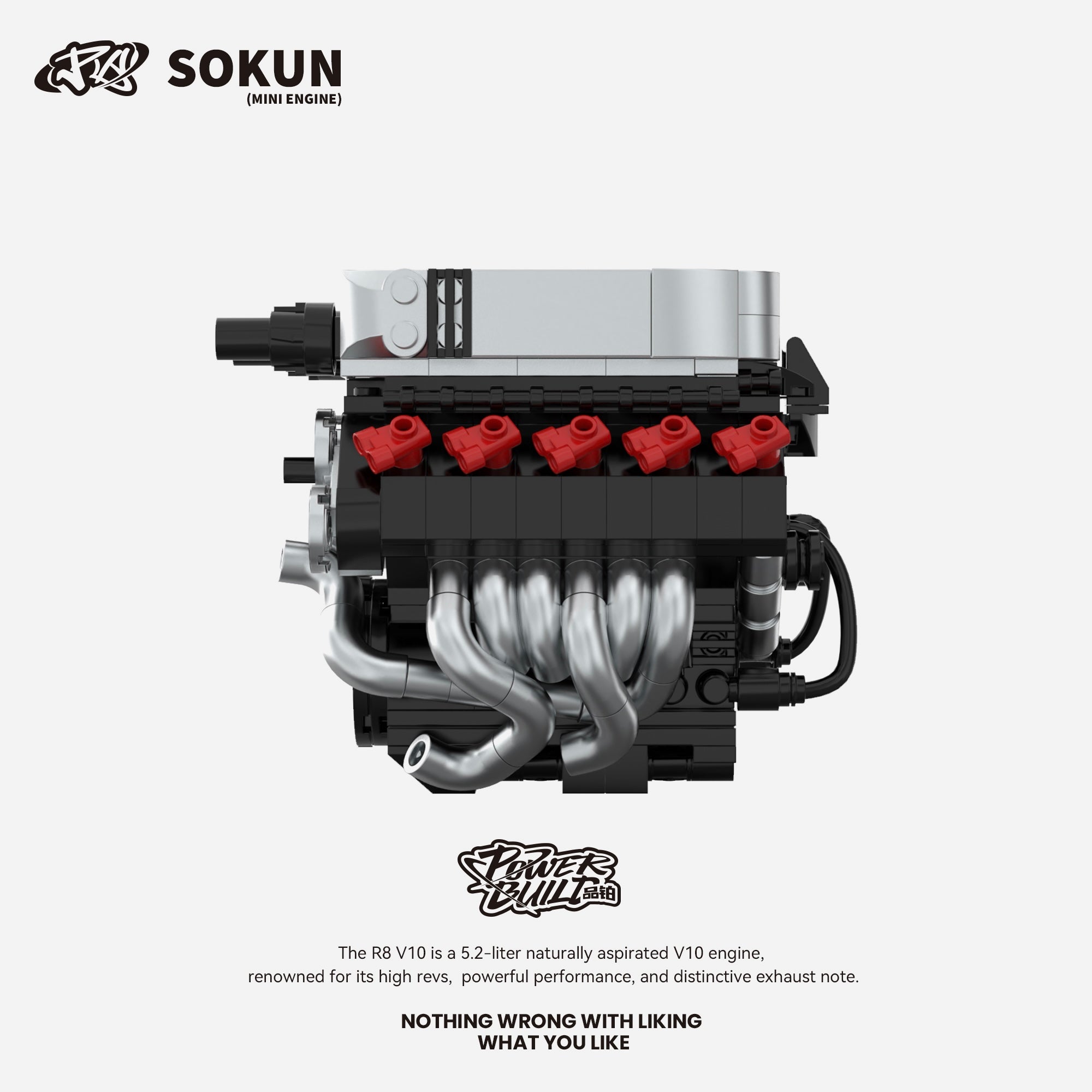 R8 V10 Mini Engine