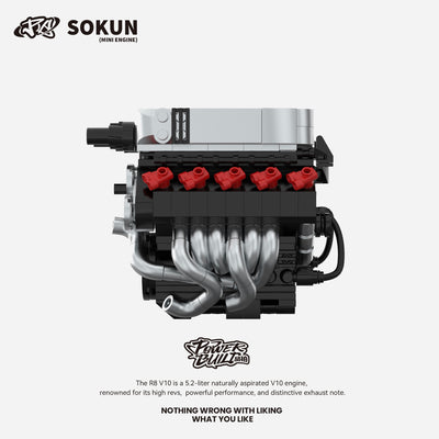 R8 V10 Mini Engine