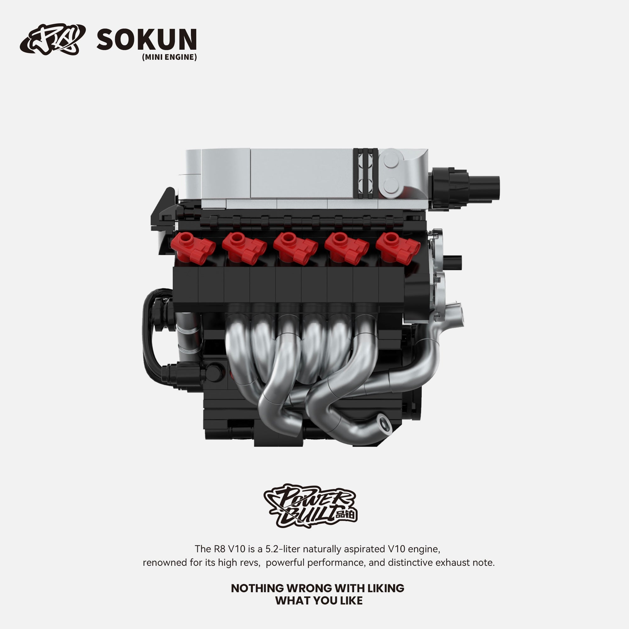 R8 V10 Mini Engine